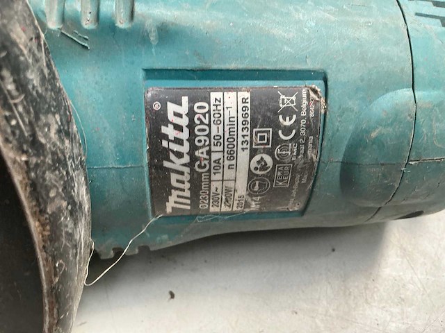 Makita haakse slijpmachine (2x) - afbeelding 8 van  10