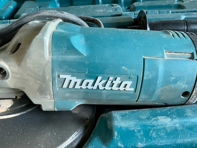 Makita haakse slijpmachine (2x) - afbeelding 3 van  9