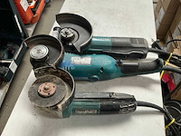 Makita haakse slijpmachine (3x) - afbeelding 1 van  5