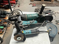 Makita haakse slijpmachine (3x) - afbeelding 1 van  6