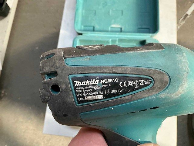 Makita hg651c heteluchtpistool - afbeelding 4 van  5