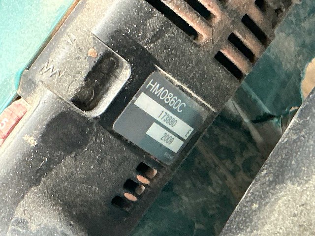 Makita hm0860c breekhamer - afbeelding 2 van  2