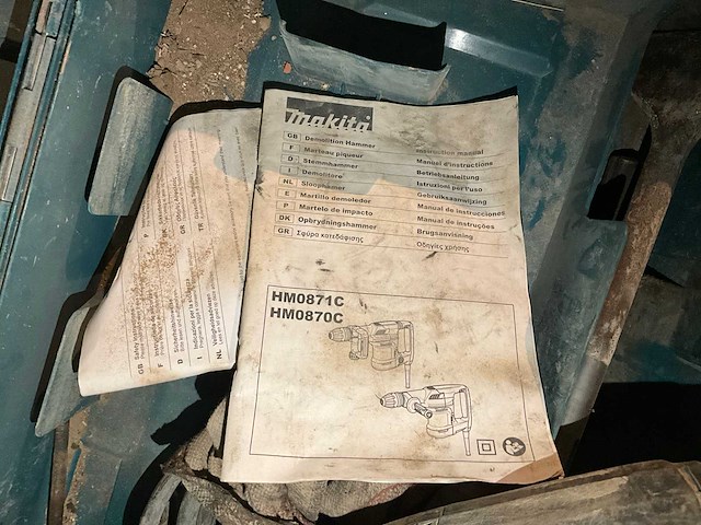 Makita hm0871c breekhamer - afbeelding 2 van  5