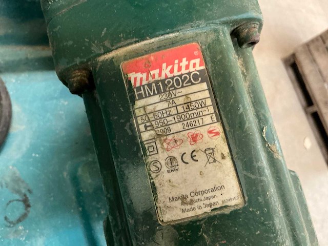 Makita hm1202c breekhamer - afbeelding 4 van  5