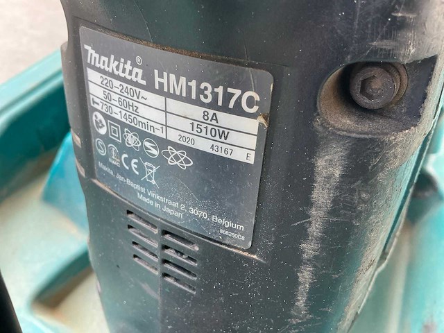 Makita hm1317c breekhamer - afbeelding 6 van  6