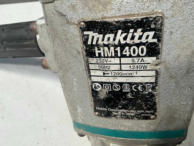 Makita hm1400 breekhamer - afbeelding 6 van  6