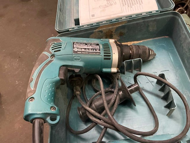 Makita hp1631 elektrische boormachine - afbeelding 1 van  3