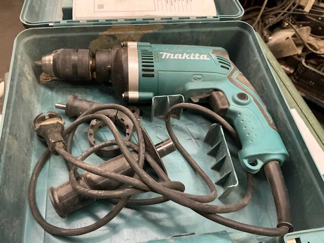 Makita hp1631 elektrische boormachine - afbeelding 2 van  3