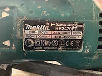 Makita hr 2470 ft klop boormachine + extra boorkop - afbeelding 2 van  2