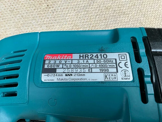 Makita hr2410 boormachine - afbeelding 6 van  6