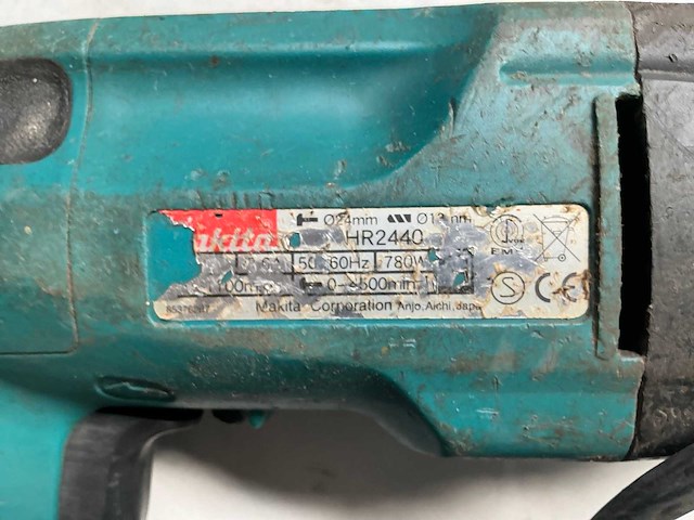 Makita hr2440 boormachine - afbeelding 6 van  7