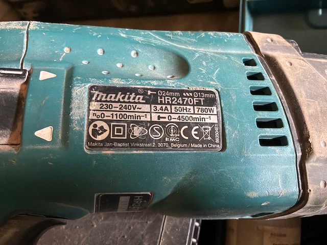 Makita hr2470ft boormachine - afbeelding 3 van  3