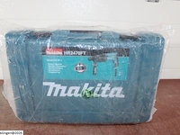 Makita hr2470ftp combihamer + automatische boorkop + boor-en beitelset - afbeelding 4 van  4