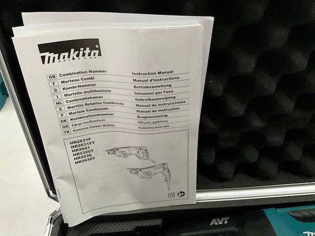 Makita hr2631ft13 sds plus combihamer 26 mm - afbeelding 4 van  9