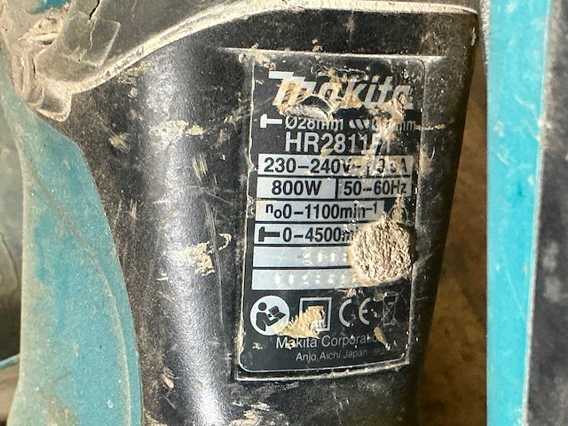 Makita hr2811ft boormachine - afbeelding 2 van  3