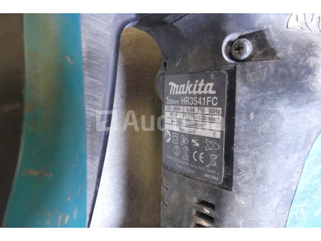 Makita hr3541fc rotary hammer - afbeelding 6 van  9