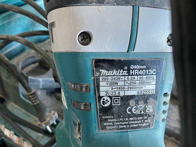 Makita hr4013c breekhamer - afbeelding 3 van  4