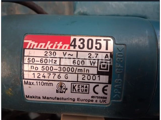 Makita jigsaw - afbeelding 3 van  3