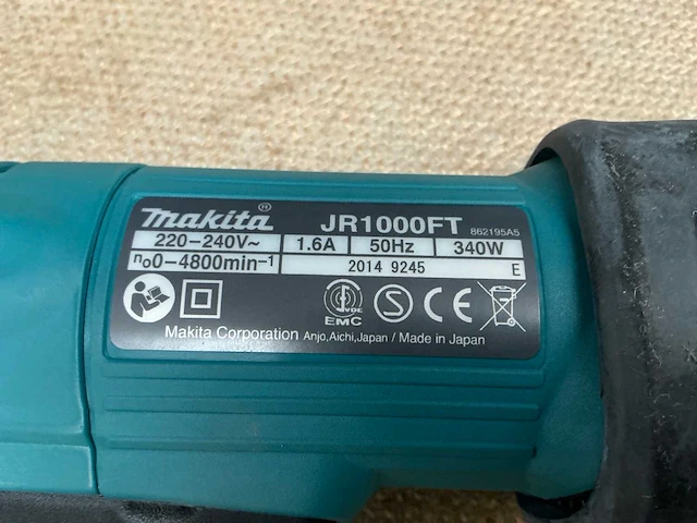 Makita jr1000ft reciprozaag - afbeelding 7 van  7