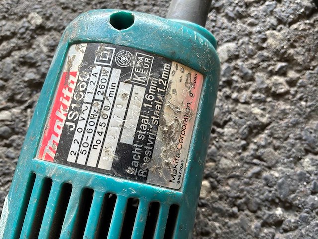 Makita js1660 elektrische knabbelschaar (2x) - afbeelding 1 van  1