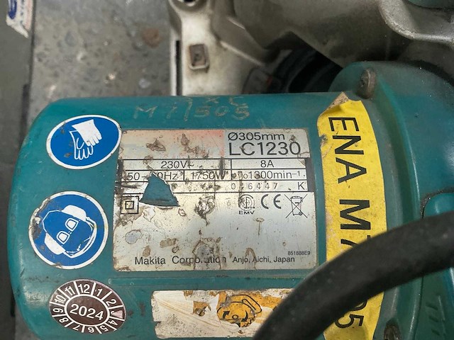 Makita lc1230 afkortcirkelzaagmachine - afbeelding 6 van  6