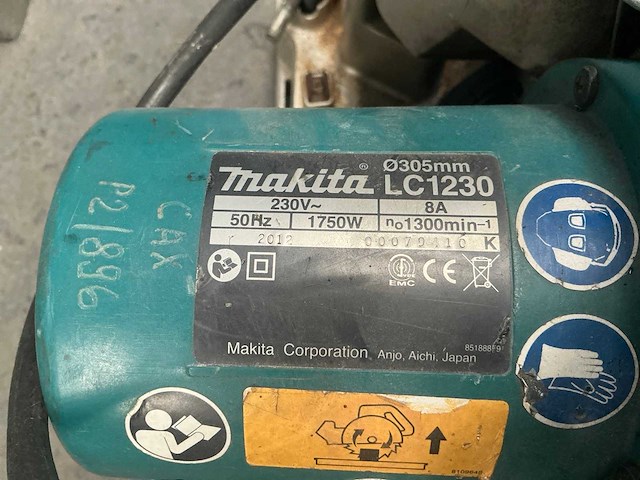 Makita lc1230 afkortcirkelzaagmachine - afbeelding 6 van  6