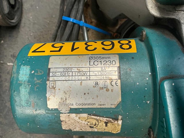 Makita lc1230 afkortcirkelzaagmachine - afbeelding 6 van  6