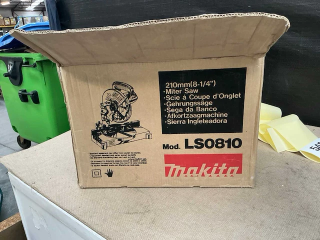 Makita ls0810 afkort cirkelzaagmachine - afbeelding 6 van  7