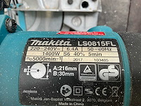 Makita ls0815fl afkortcirkelzaagmachine - afbeelding 4 van  6