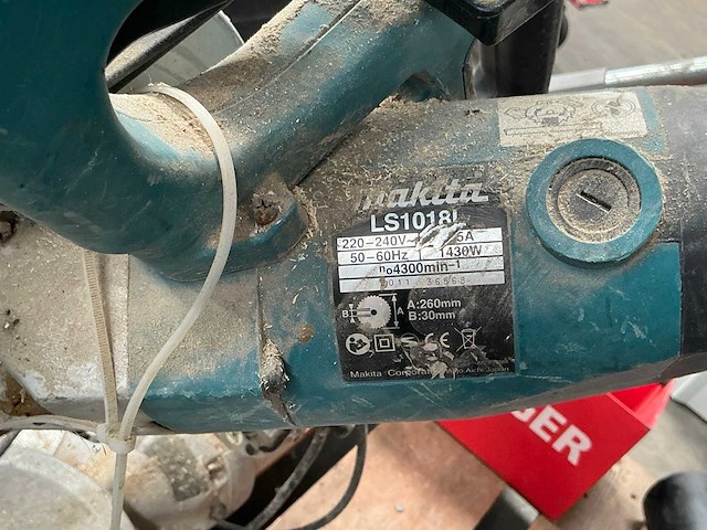 Makita ls1018l afkortzaag - afbeelding 3 van  3