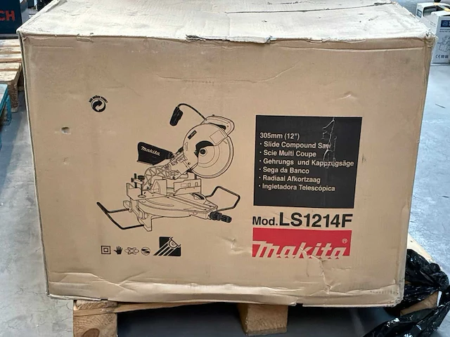 Makita ls1214f afkortcirkelzaagmachine - afbeelding 2 van  6
