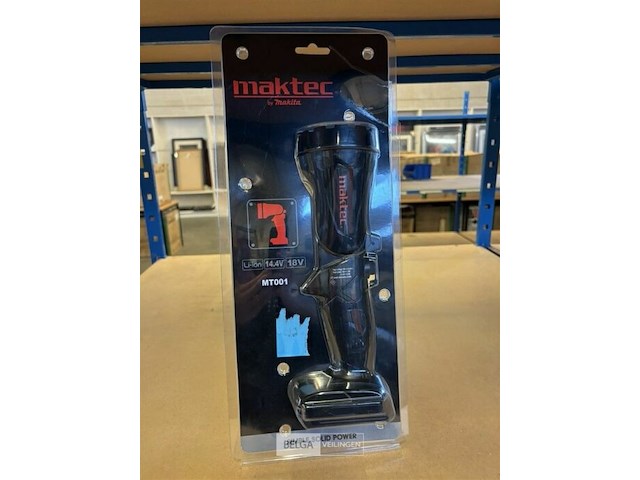 Makita maktec mt001 18v led batterij handzaklamp - afbeelding 1 van  3