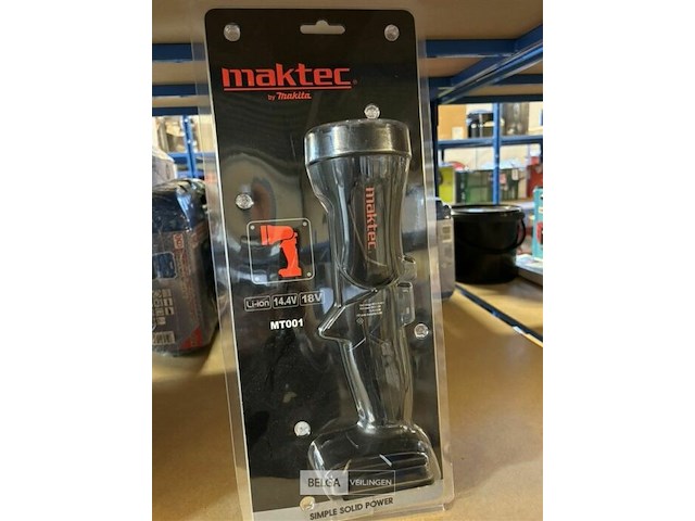 Makita maktec mt001 18v led batterij handzaklamp - afbeelding 2 van  3