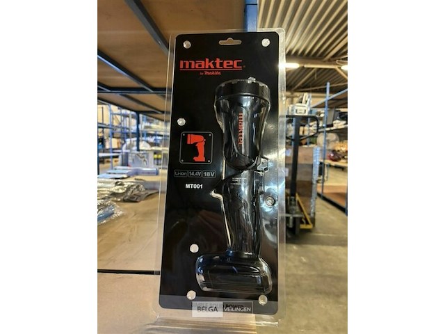 Makita maktec mt001 18v led batterij handzaklamp - afbeelding 1 van  2