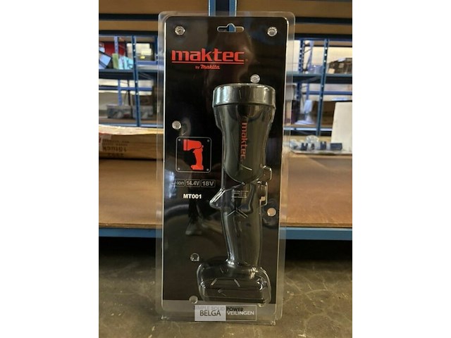Makita maktec mt001 18v led batterij handzaklamp - afbeelding 1 van  2