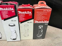 Makita ml diverse accu draaglamp (5x) - afbeelding 3 van  4