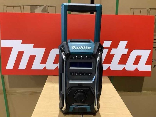 Makita mr003gz dab+ bouwradio op accu - afbeelding 8 van  11