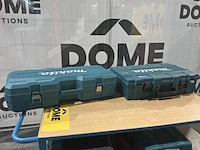 Makita originele kunststof gereedschapskoffer (2x)