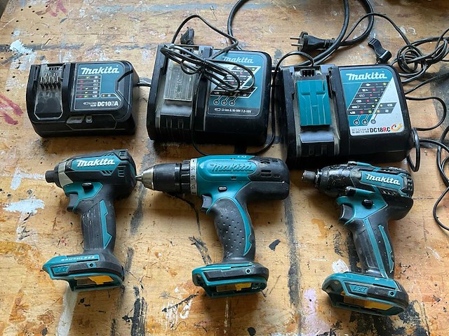 Makita overig accugereedschap (6x) - afbeelding 1 van  15