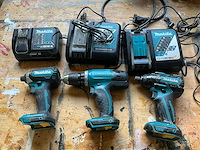 Makita overig accugereedschap (6x) - afbeelding 1 van  15