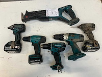 Makita overig accugereedschap (6x) - afbeelding 1 van  18