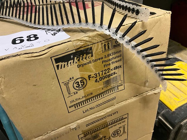 Makita partij gyprocbandschroeven (37000x) - afbeelding 3 van  6