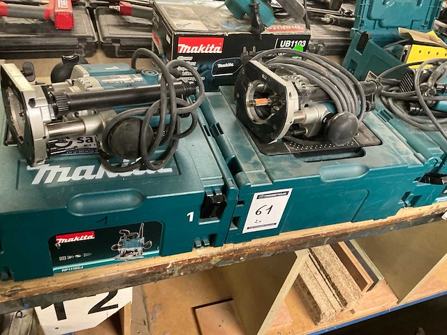 Makita rp1110cj bovenfrees (2x) - afbeelding 6 van  6
