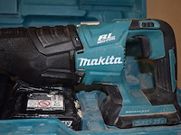 Makita schrobzaag met dubbele batterij - afbeelding 7 van  9