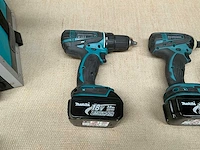Makita schroefboormachine (2x) - afbeelding 2 van  5