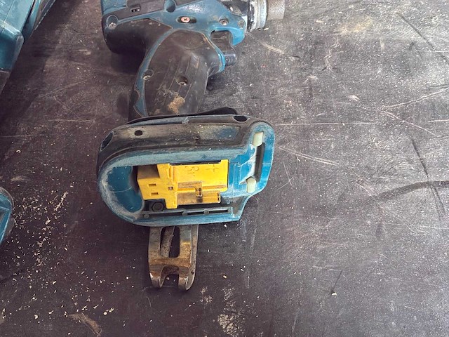 Makita schroefmachine, klopschroefmachine, lamp - afbeelding 9 van  9