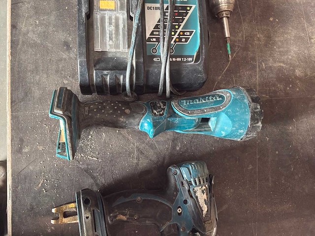 Makita schroefmachine, klopschroefmachine, lamp - afbeelding 6 van  9
