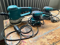 Makita schuurmachine (3x) - afbeelding 2 van  10