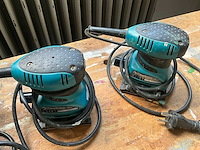 Makita schuurmachine (3x) - afbeelding 1 van  10