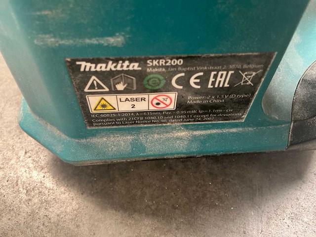 Makita skr200 bouwlaser - afbeelding 4 van  4